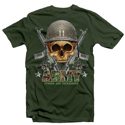 ARMY SKULL GUNS