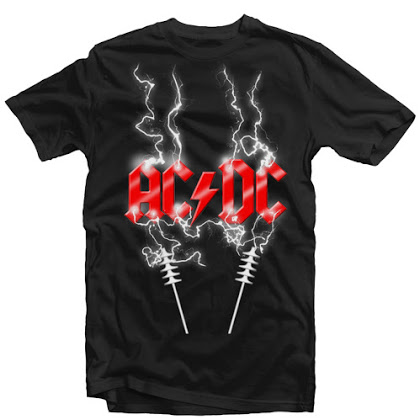 AC DC LIGHTING LOGO